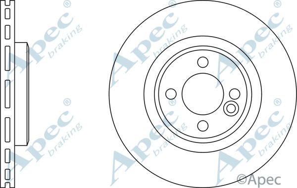 APEC BRAKING Bremžu diski DSK2850